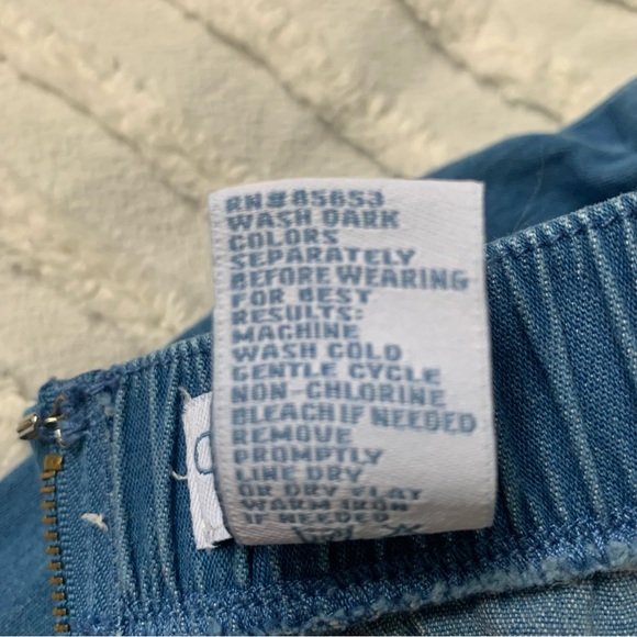 City Blues by KORET.  Women’s Full length, denim skirt. Size 14 - Picture 4 of 13